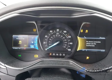 2013 Ford Fusion Se из США, поврежденный, VIN 3FA6P0HRXDR384776